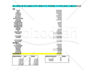 クリニック試算　医療法人設立後　パターン2