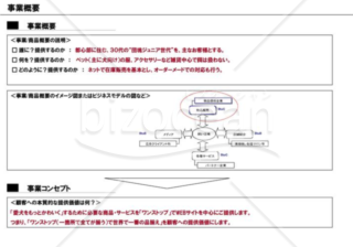 事業計画書４／１６【事業概要】※ＩＴ業の例