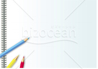 【Googleスライド】ノート用紙がテーマ背景のデザインテンプレート