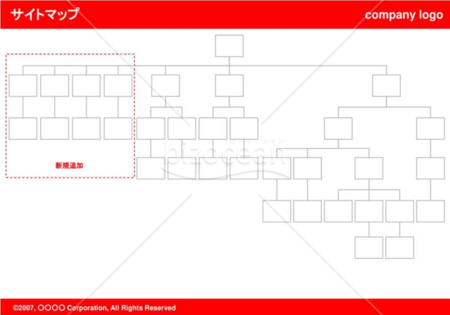 サイトマップ(red)