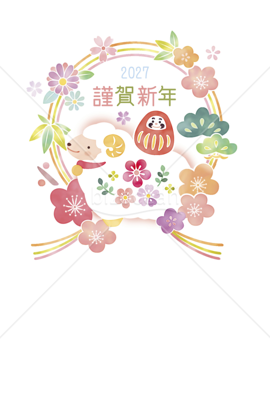 水引飾り・ひつじ