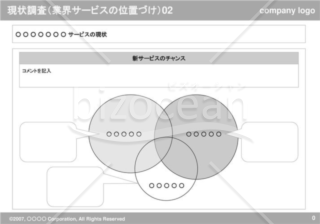 現状調査（業界サービスの位置づけ）02（Gray）