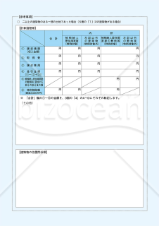 譲渡所得の内訳書（確定申告書付表兼計算明細書）【土地・建物用】（5面）