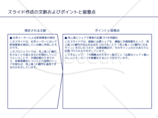 外資系コンサルのスライド作成術【散布図に補助線を引いてプロットの意味を明確にする】