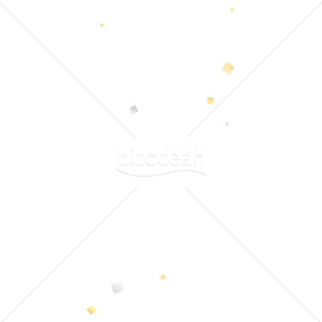 「イラスト」紙吹雪
