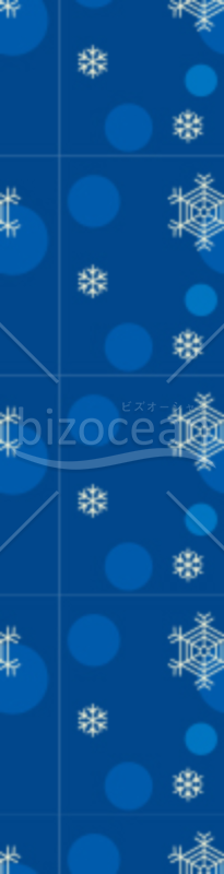 雪の結晶模様のイラスト