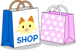 ショッピングバッグ・買い物袋のイラスト