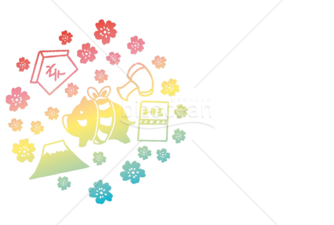 亥年の年賀状２０１9（NO.826）