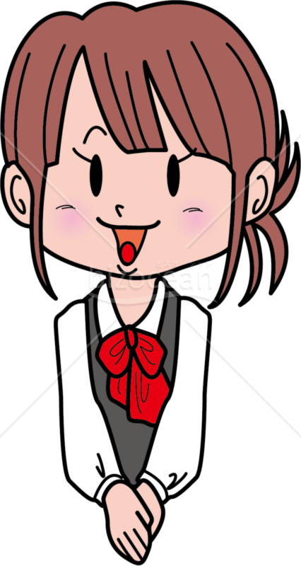 人物イラスト｜OLさん