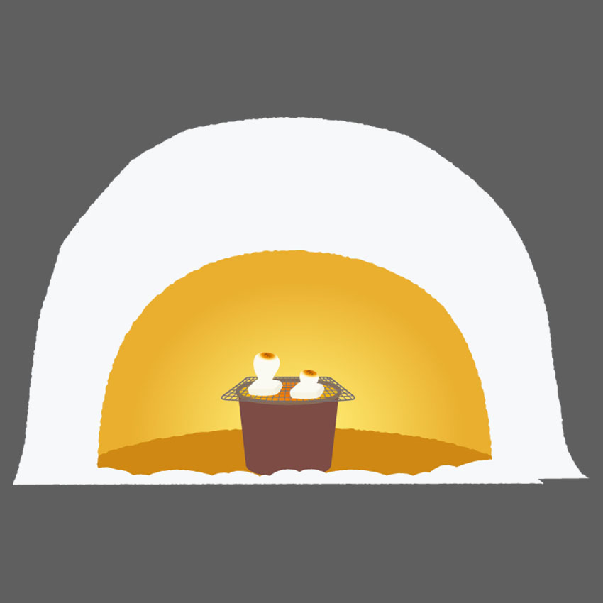 かまくらのイラスト Bizocean ビズオーシャン