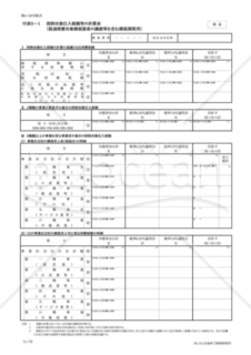 付表5－1 控除対象仕入税額等の計算表〔経過措置対象課税資産の譲渡等を含む課税期間用〕