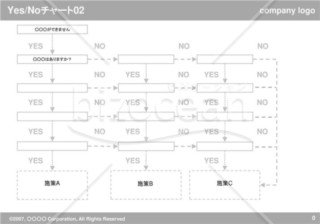 Yes-Noチャート01（Gray）