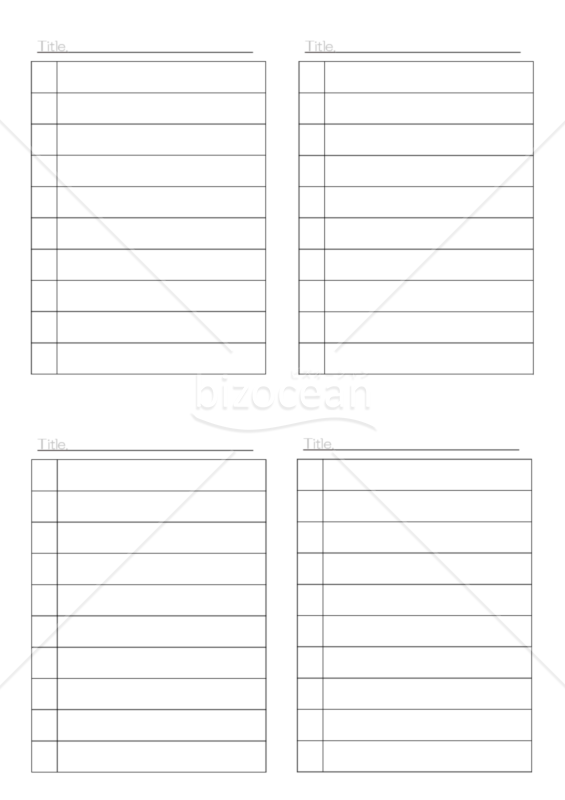 To-Do list（PDF）