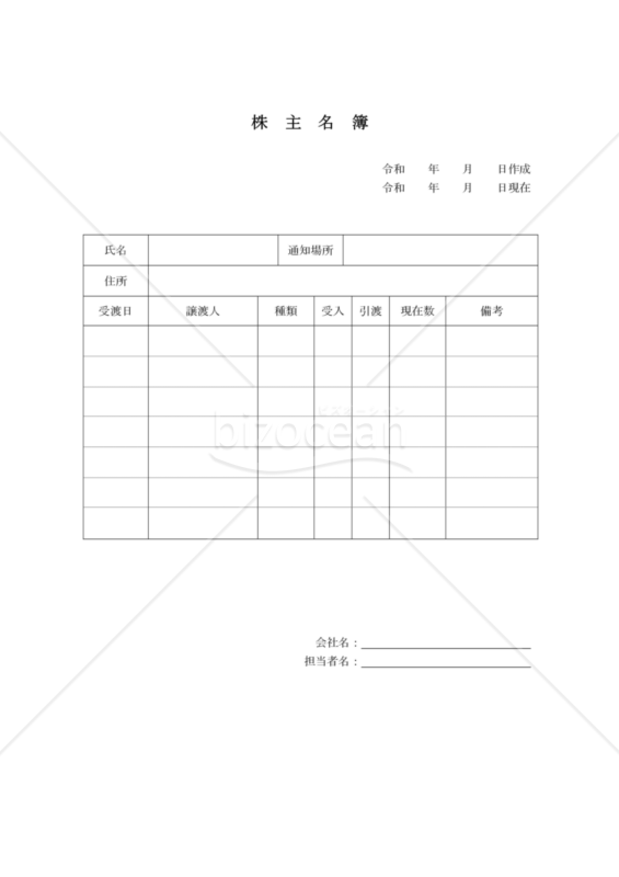 株主