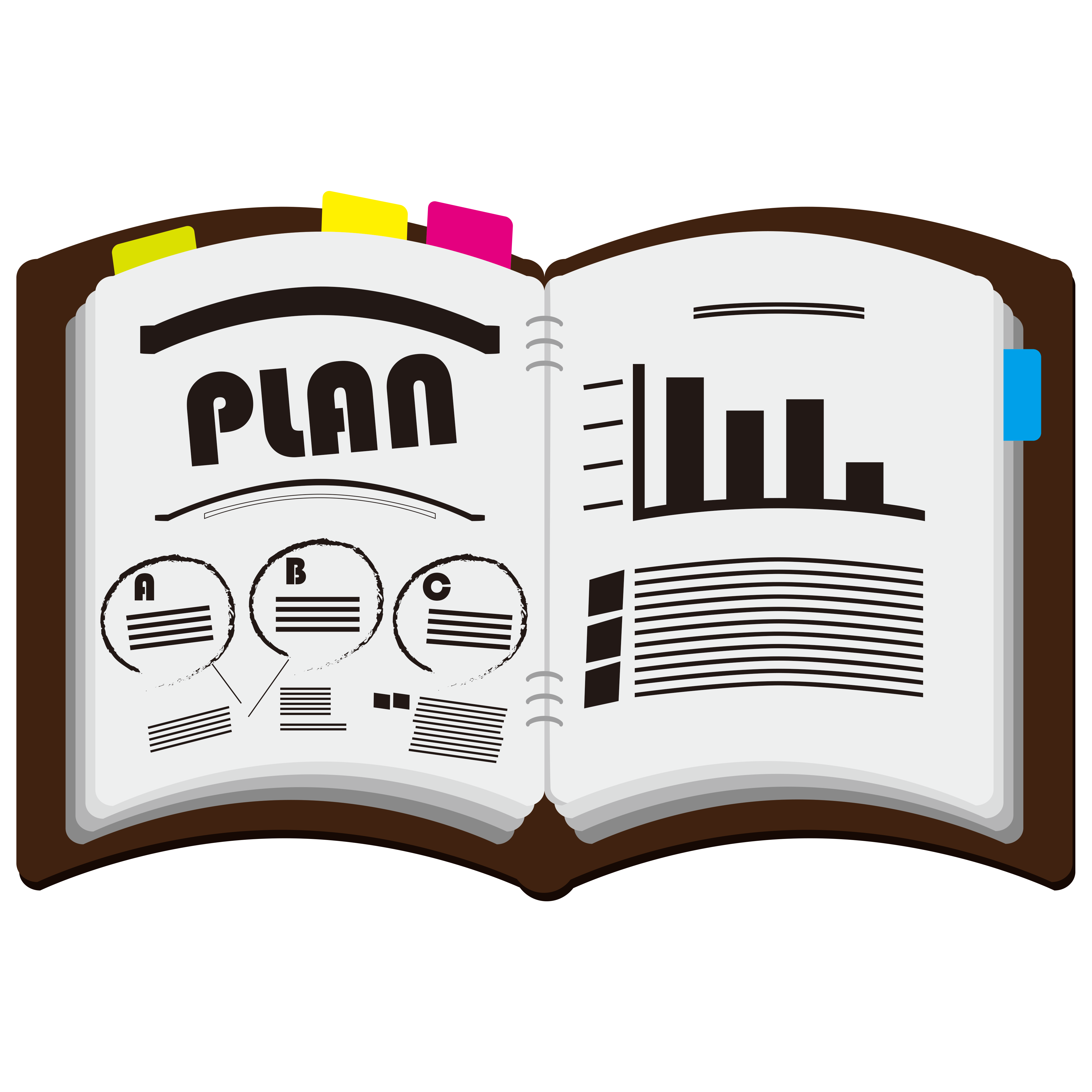 手帳 プラン のイラスト素材 Bizocean ビズオーシャン