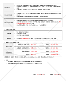 【法改正対応】熱中症発生時対応計画書（工事・屋外作業向け）・Googleドキュメント【見本付き】