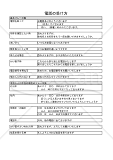 電話の受け方 003