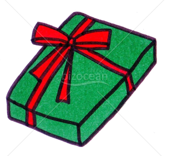 クリスマスプレゼント(緑)